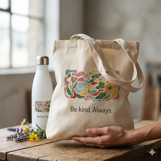 Gavepakke - "Be kind. Always."