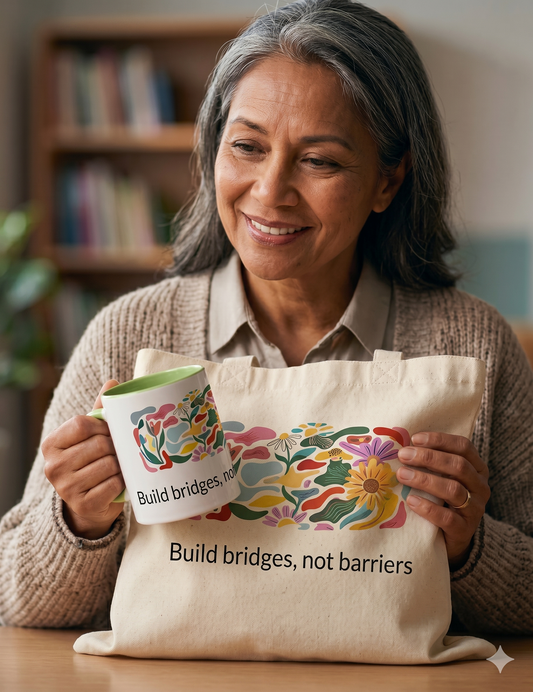 Gavepakke "Build bridges, not barriers"